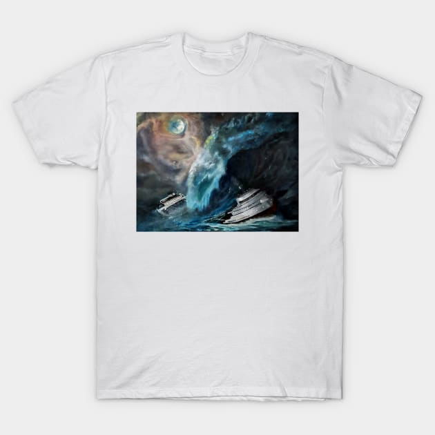 The Mighty Fitz ~ "we are holding our own" T-Shirt by DureallFineArt